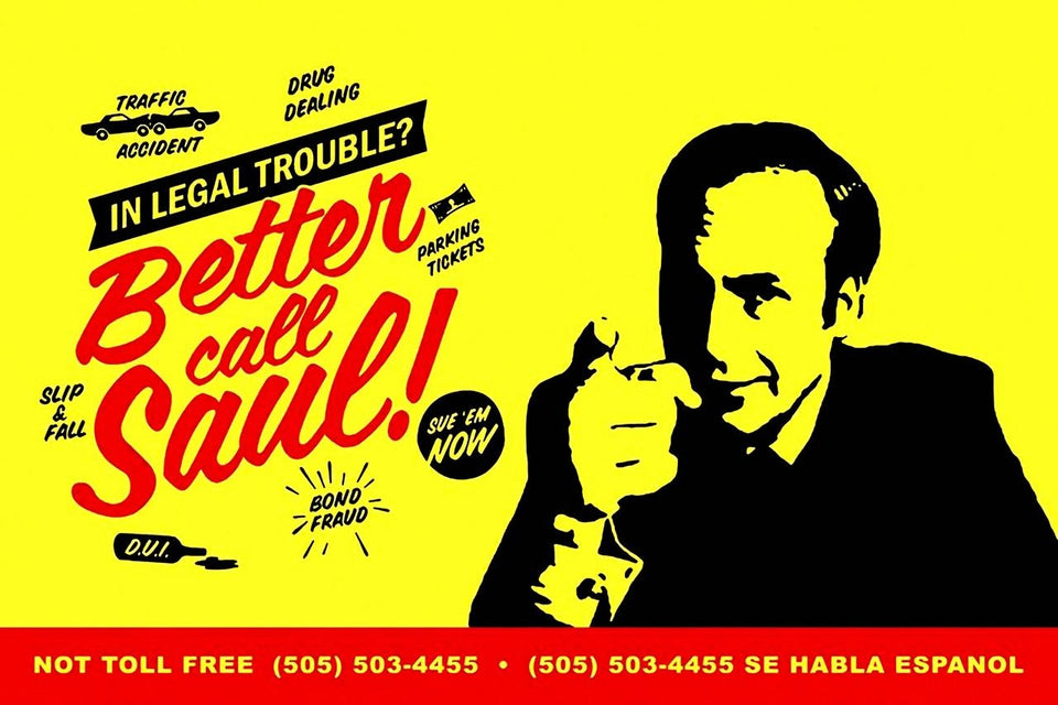 Better Call Saul TV Show Poster
