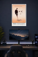 Somewhere in Time Movie in a gaming desk setup above a monitor.