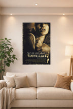 Taking Lives Movie in a bright living room above a beige sofa.
