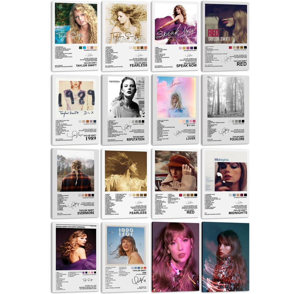 Taylor Swift Album Covers Decorative Painting (paper and canvas) art poster printing print
