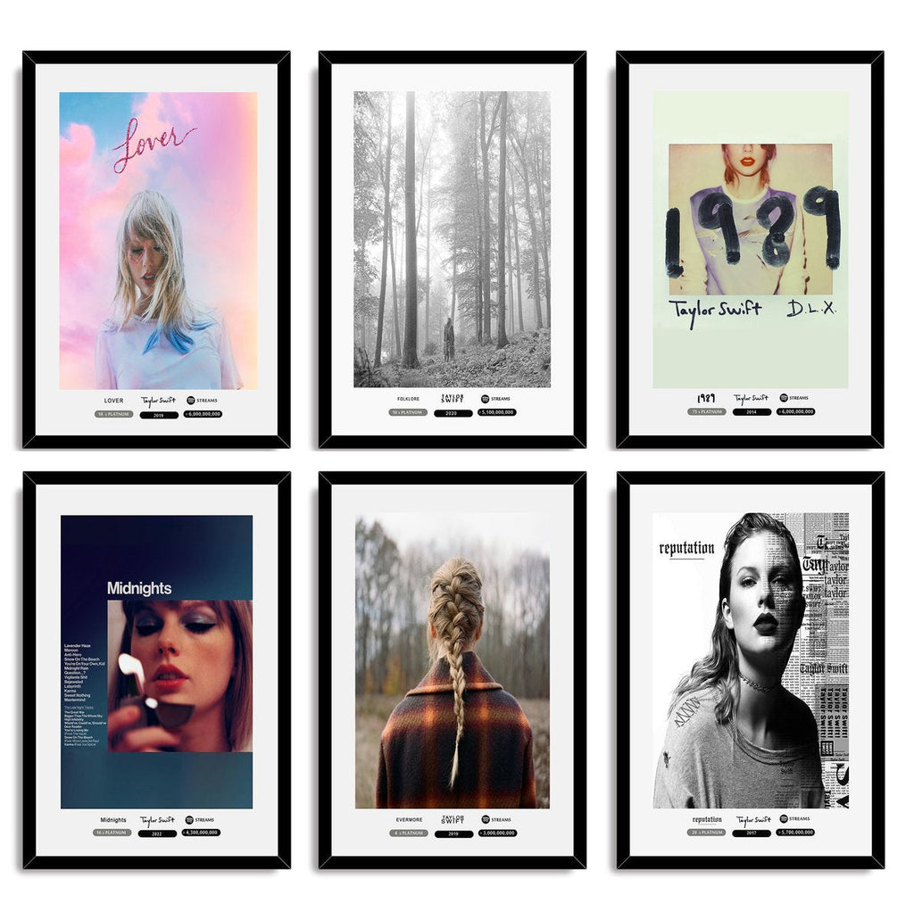 Taylor Swift Album Covers Decorative Painting (paper and canvas) art poster printing print