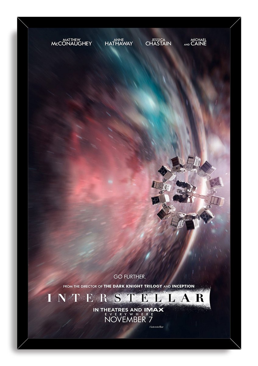 Interstellar Movie Spaceship Decorative Painting (paper and canvas) art poster printing print