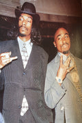 Snoop Dogg and Tupac Shakur Iconic Photo Decorative Painting (paper and canvas) art poster printing print