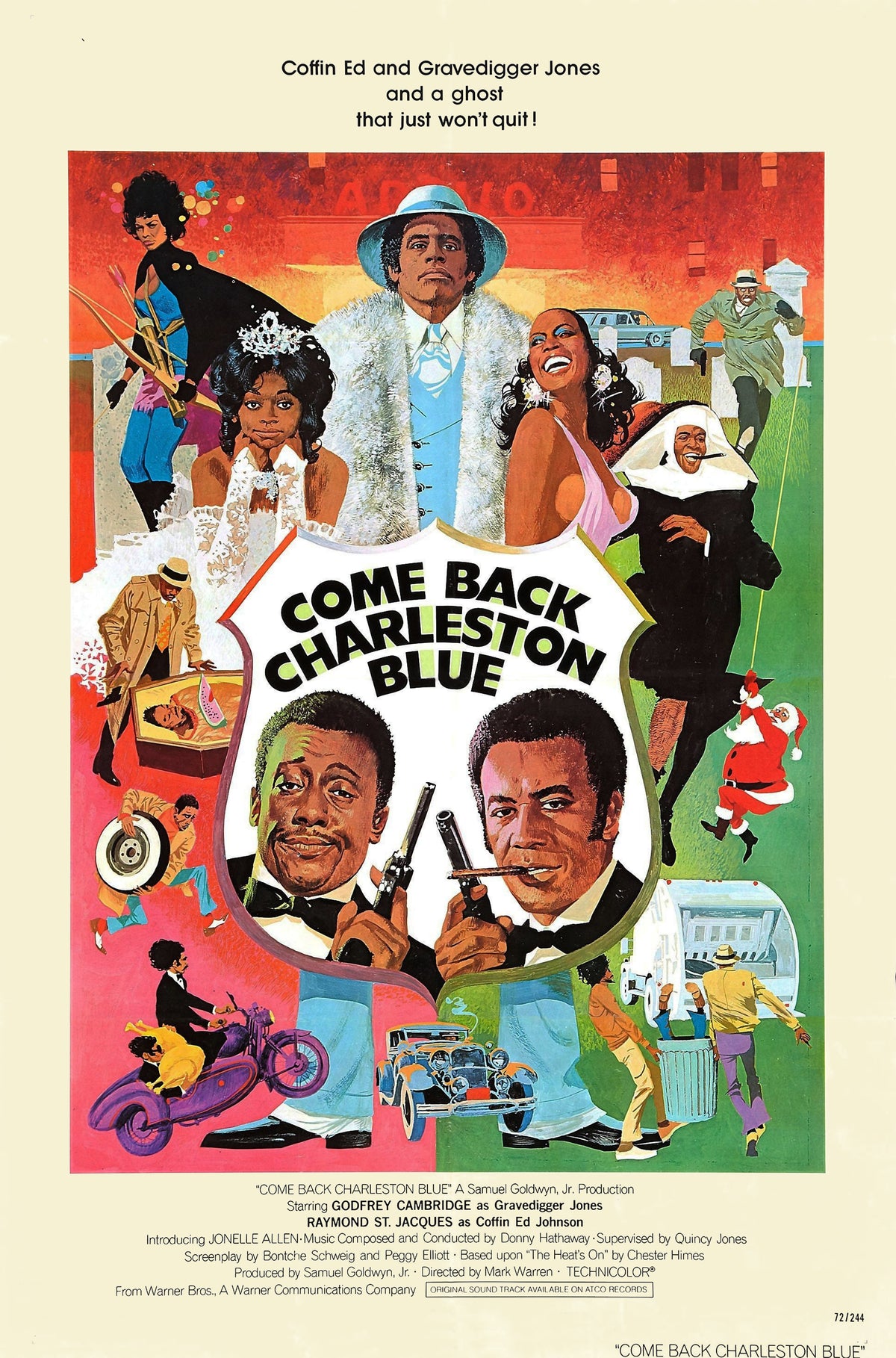 Come Back Charleston Blue Movie Poster
