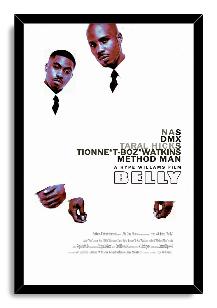 Belly Movie Poster Nas DMX Decorative Painting (paper and canvas) art poster printing print