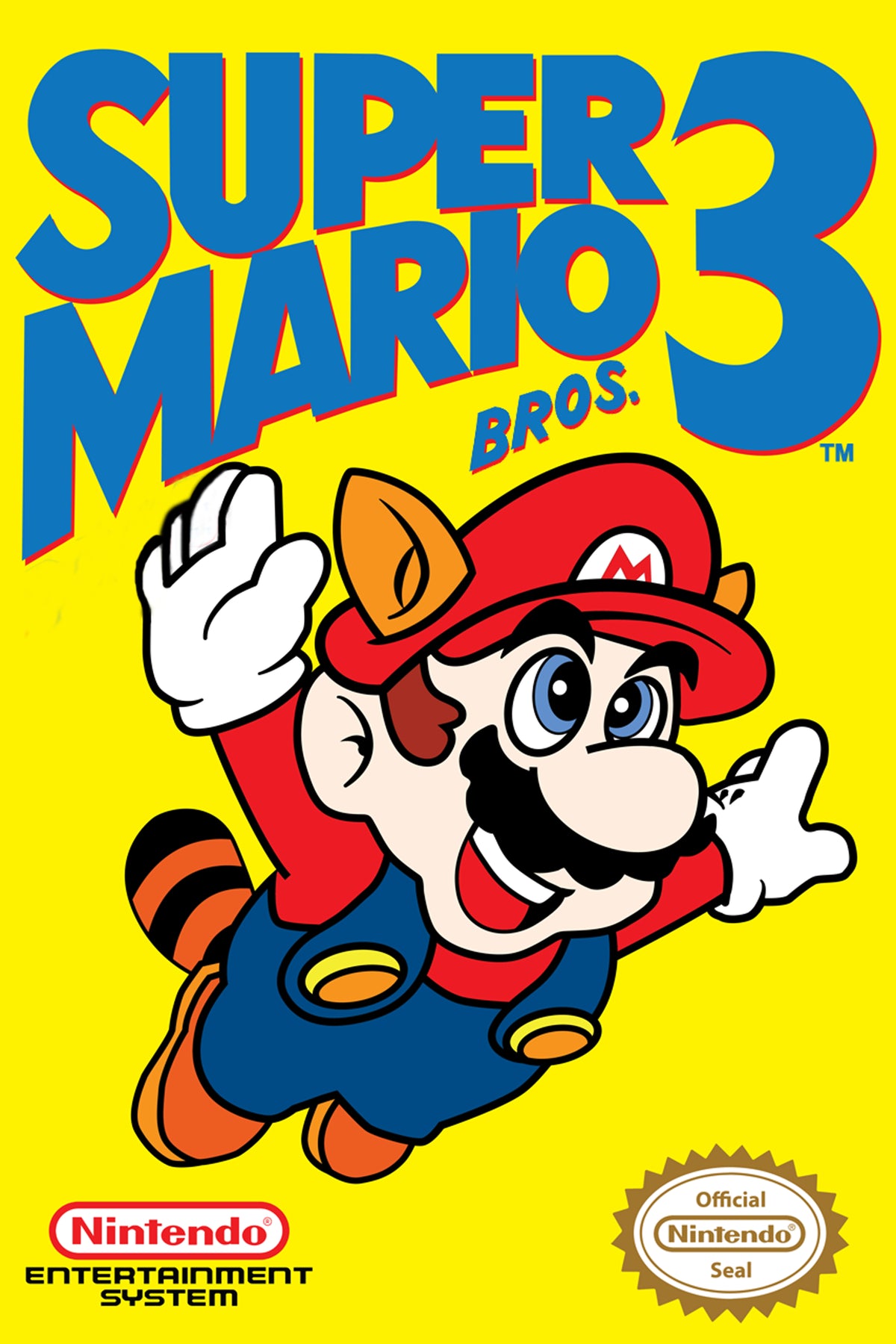 Super Mario Bros 3 Retro Poster
