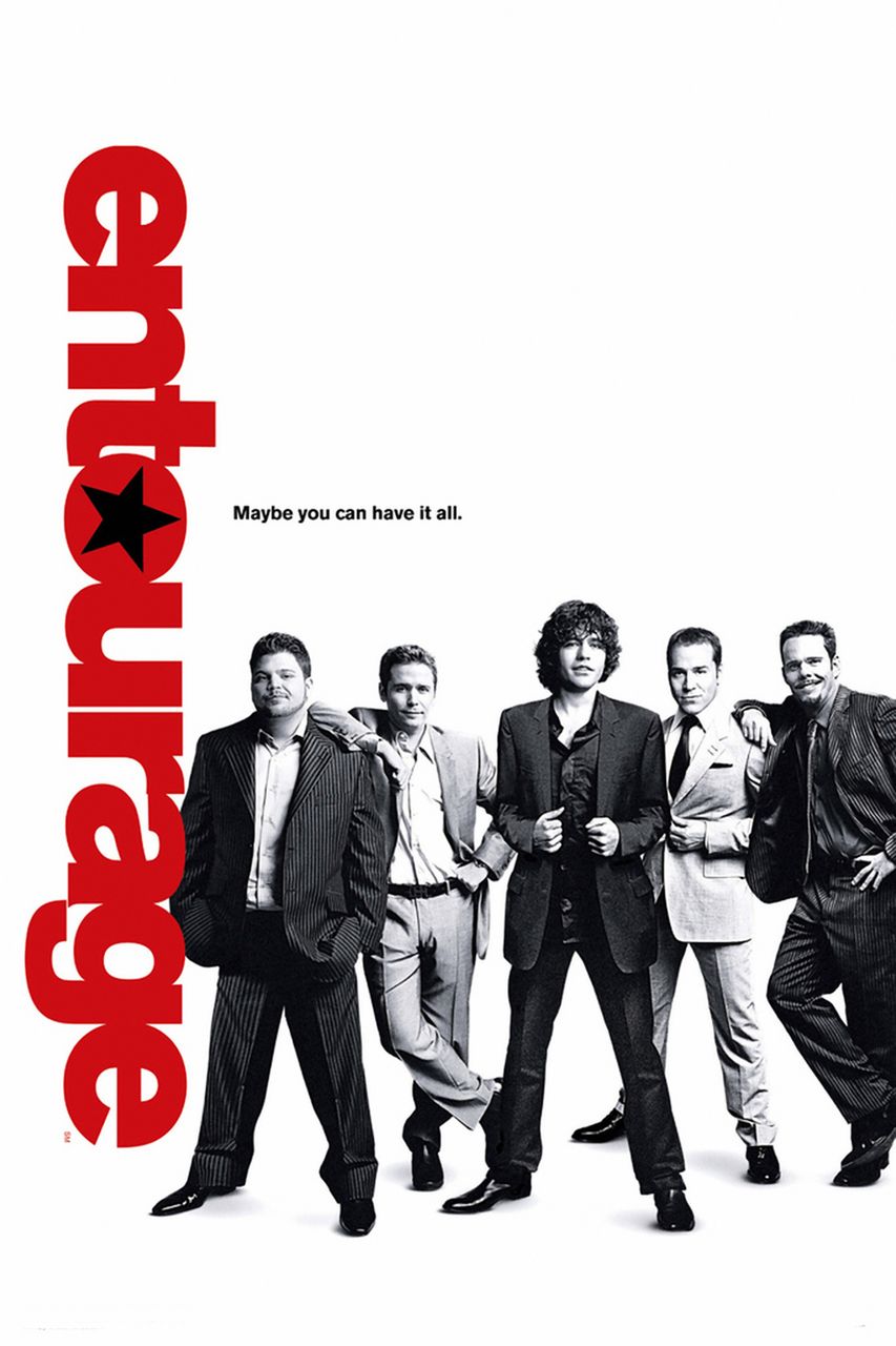 Entourage HBO Series Cast Poster