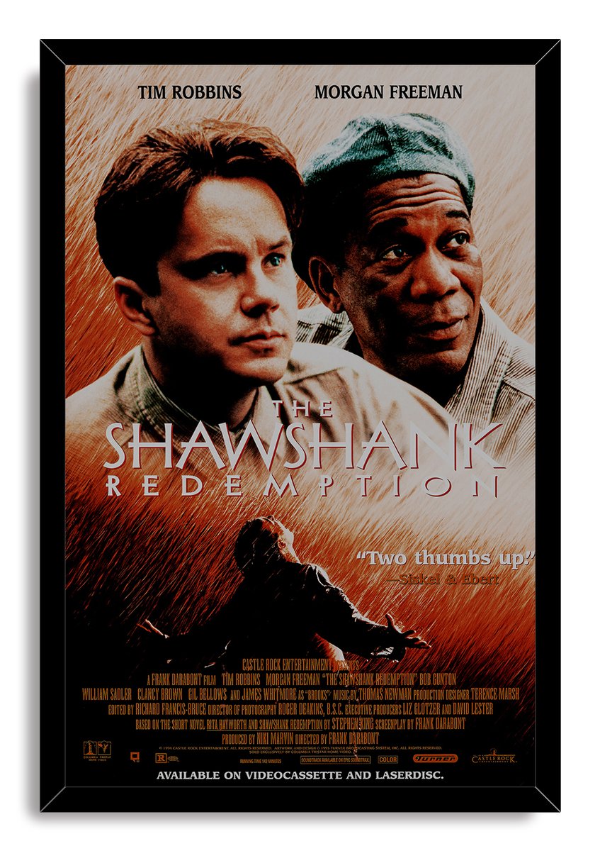 The Shawshank Redemption Decorative Painting (paper and canvas) art poster printing print